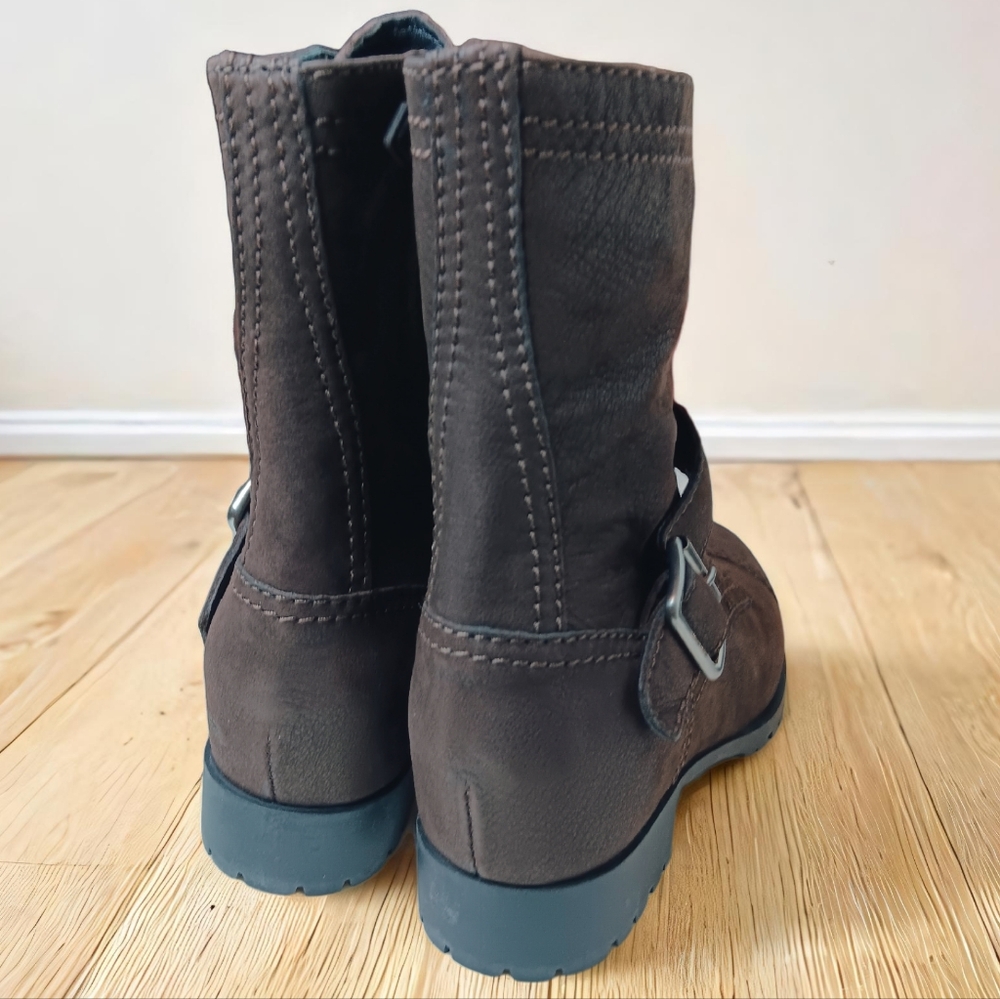 Miu Miu Brown Nubuck Lace Up Ankle Boots Sz 36 US 6 - Picture 12 of 14